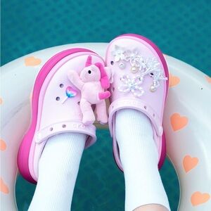 ✨Host pick✨CROCS Dragon Platform Sabot-design Slip-on M8/W10